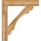 Ekena Millwork Olympic Block Rough Sawn Bracket, Western Red Cedar, 6"W x 40"D x 44"H BKT06X40X44OLY05RWR - alternate 4
